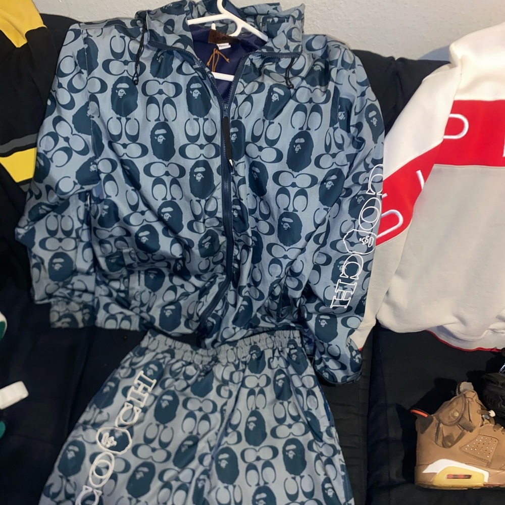 Blue Graphic Tracksuit